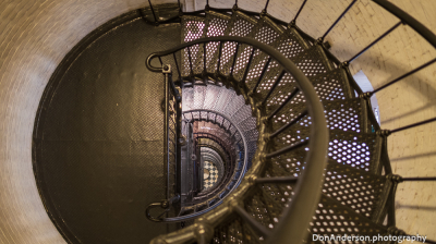 Looking Down the Lighthouse